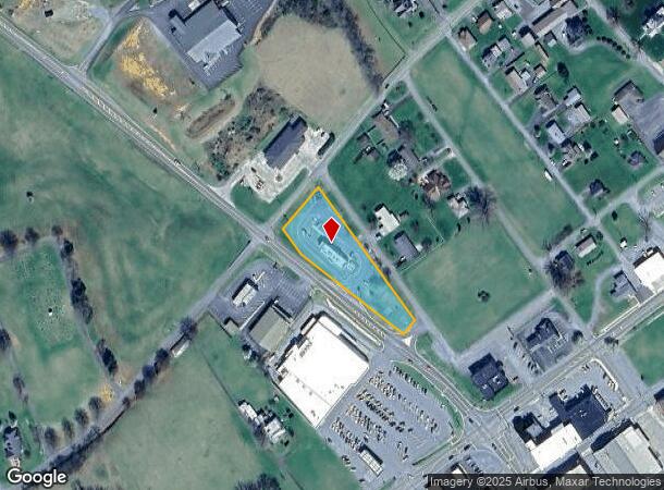  153 Highway 107 Ave, Chilhowie, VA Parcel Map