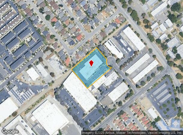 633 Giguere Ct, San Jose, CA Parcel Map