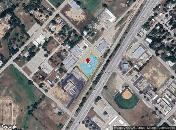 2104 Fisk Ave, Brownwood, TX Parcel Map
