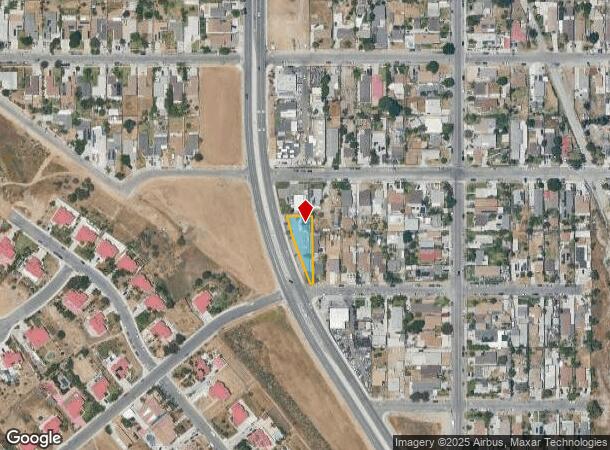11923 Cedar Ave, Bloomington, CA Parcel Map