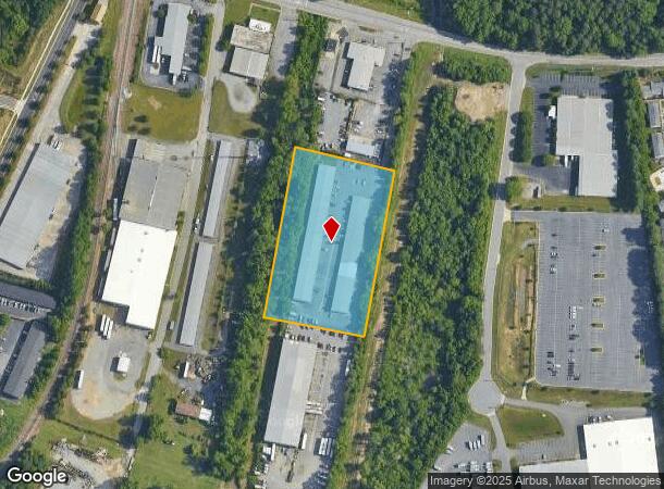  1110 Shattalon Enterprise Way, Winston Salem, NC Parcel Map