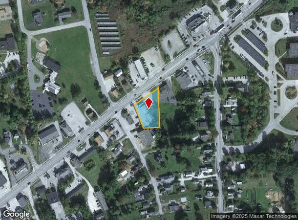  172 Woodstock Ave, Rutland, VT Parcel Map