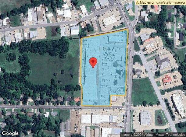  1133 S Broadway St, Sulphur Springs, TX Parcel Map