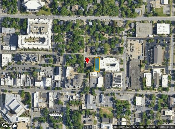 215 W Watson St, Fayetteville, AR Parcel Map
