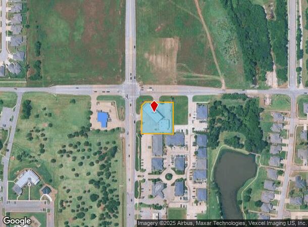 1550 N Mustang Rd Ne, Mustang, OK Parcel Map
