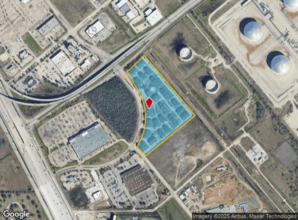 901 S Kobayashi Rd, Webster, TX Parcel Map