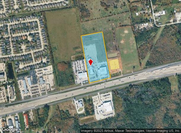  5445 East Fwy, Baytown, TX Parcel Map