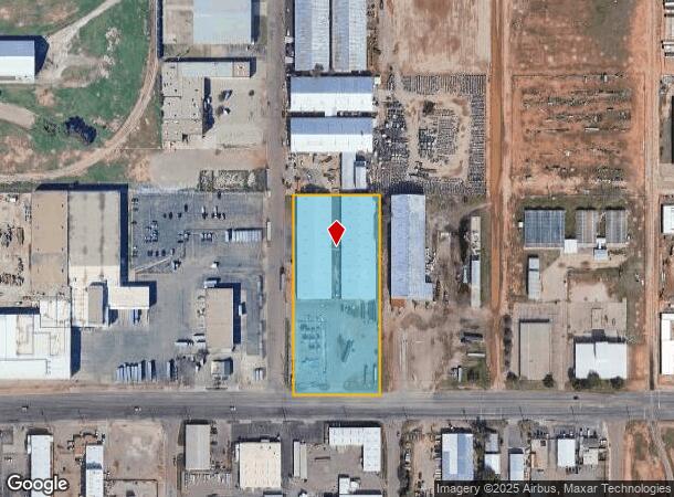  1201 E 50Th St, Lubbock, TX Parcel Map