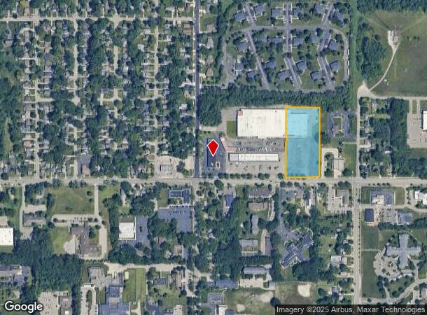 1625 Leonard St Ne, Grand Rapids, MI Parcel Map