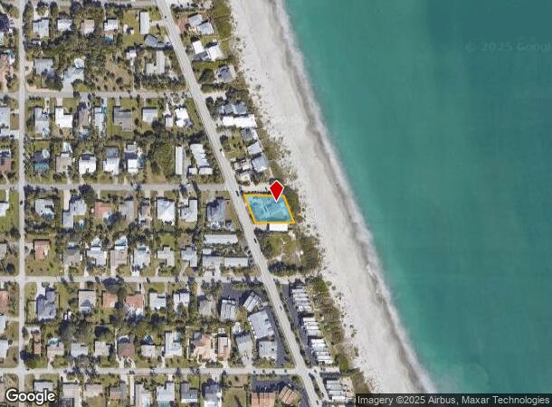 1301 Atlantic St, Melbourne Beach, FL Parcel Map