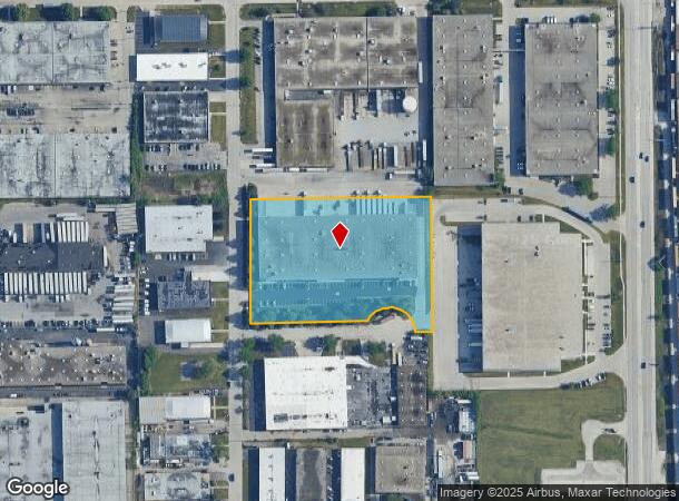 371 Meyer Rd, Bensenville, IL Parcel Map
