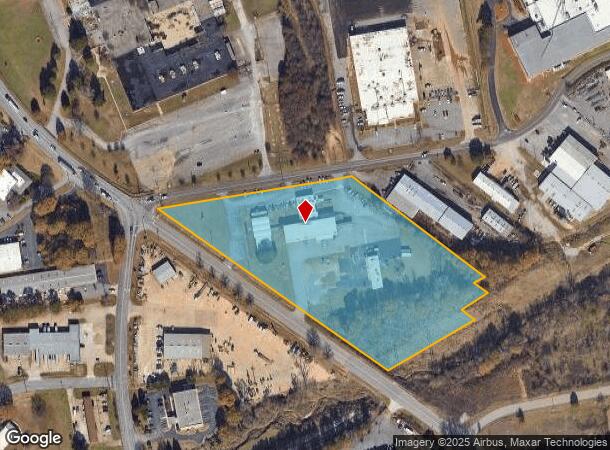  110 Newton Bridge Rd, Athens, GA Parcel Map