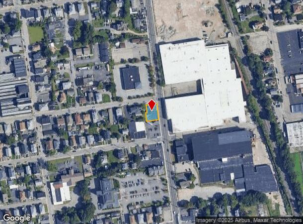  1084 Broad St, Central Falls, RI Parcel Map