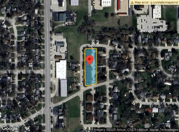  243 Keystone Dr, Rantoul, IL Parcel Map