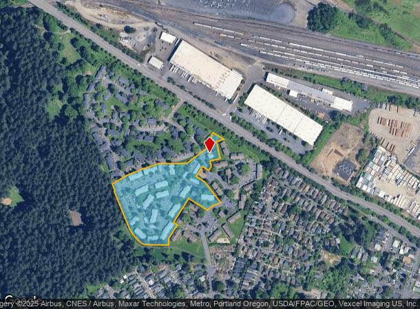 8660 N Columbia Blvd, Portland, OR Parcel Map