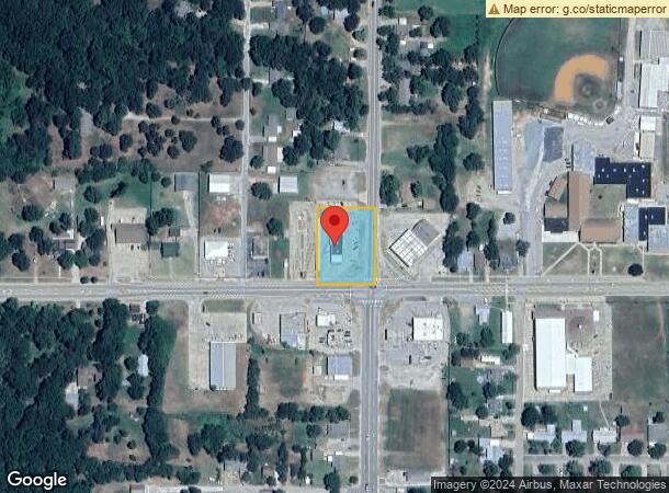  102 W Carl Hubbell Blvd, Meeker, OK Parcel Map