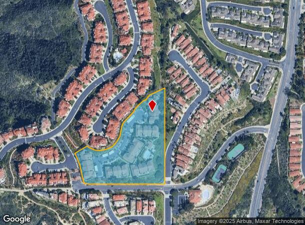  135 Calais St, Laguna Niguel, CA Parcel Map