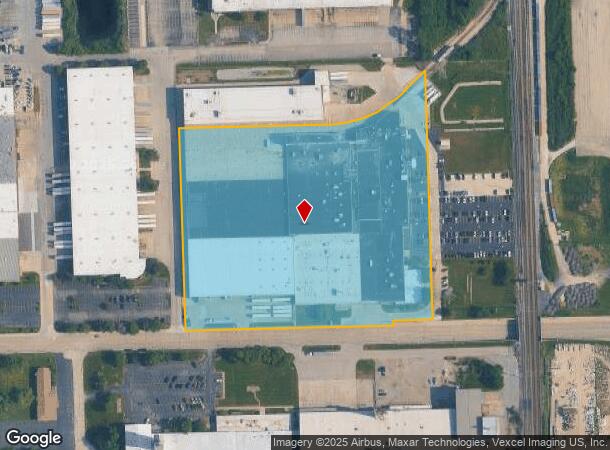 7700 W 71St St, Bridgeview, IL Parcel Map