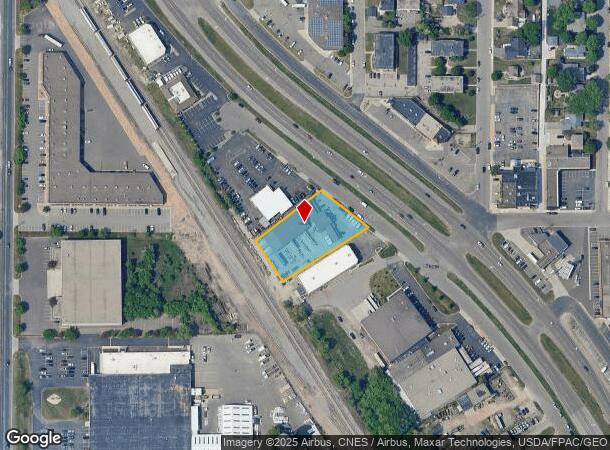 225 Co No 81 Svc Rd W, Osseo, MN Parcel Map