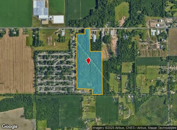 E N Ave, Kalamazoo, MI Parcel Map