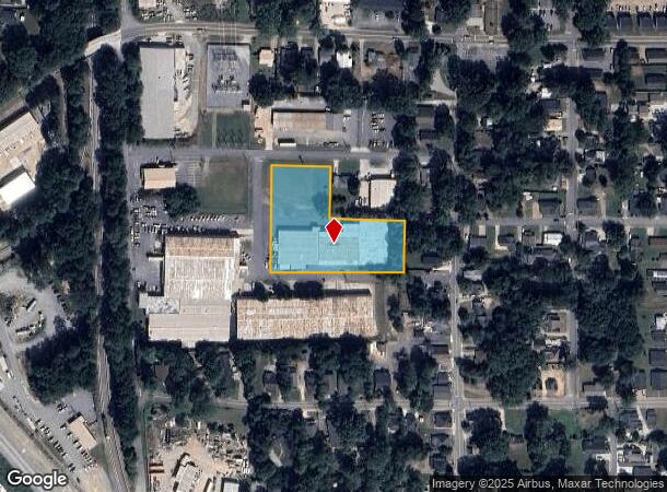  100 Aiken St, Cartersville, GA Parcel Map