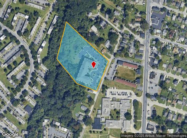 4118 Oak Rd, Halethorpe, MD Parcel Map