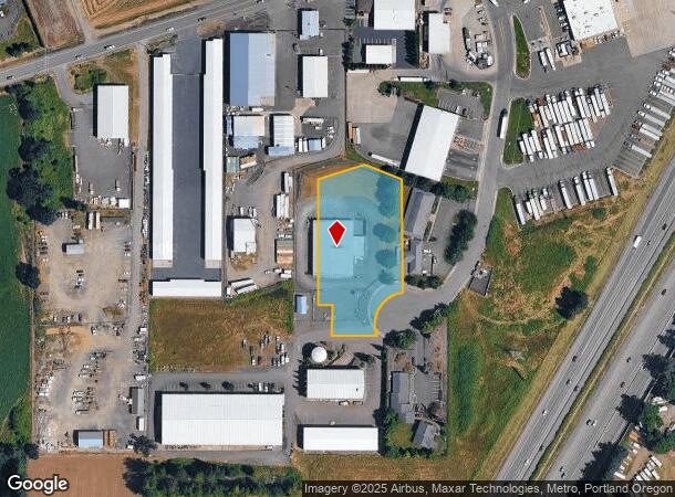 21505 Bents Ct Ne, Aurora, OR Parcel Map