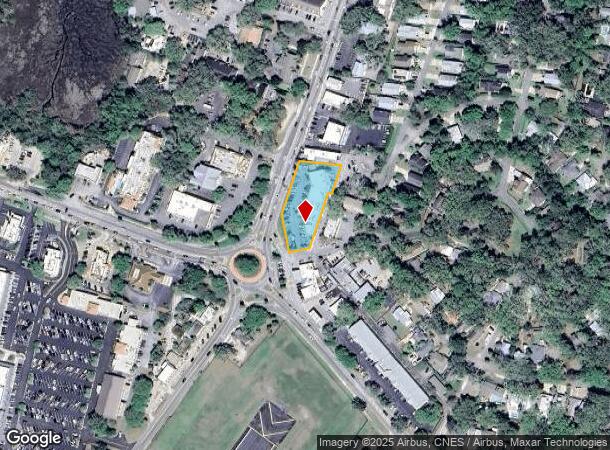 1600 Frederica Rd, Saint Simons Island, GA Parcel Map