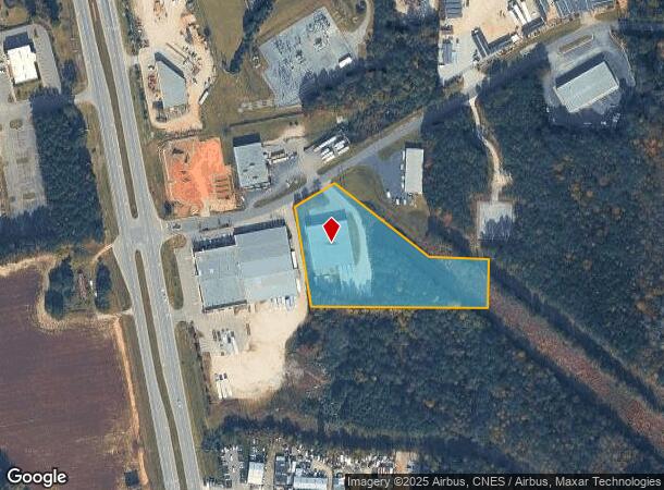 104 N Tech Dr, Clayton, NC Parcel Map