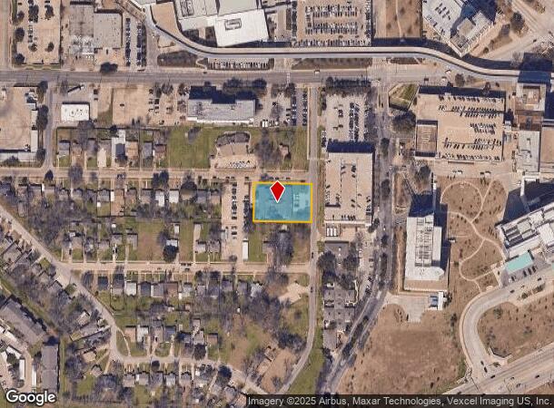  5700 Lee Hall Dr, Dallas, TX Parcel Map