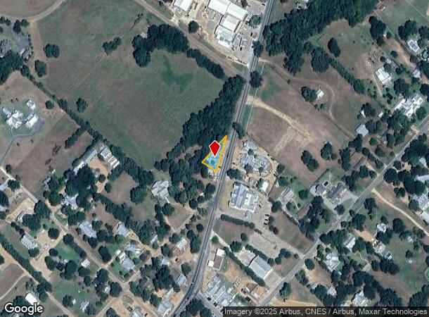 306 N Washington St, Round Top, TX Parcel Map