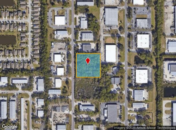 259 West Dr, Melbourne, FL Parcel Map