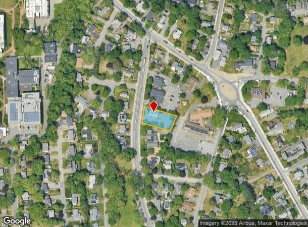  657 Franklin St, Framingham, MA Parcel Map