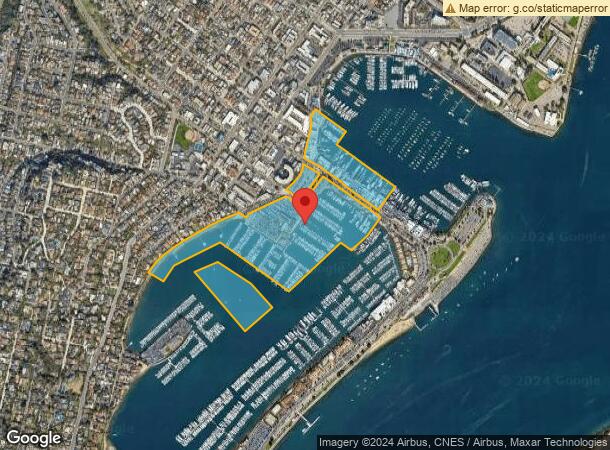  2385 Shelter Island Dr, San Diego, CA Parcel Map