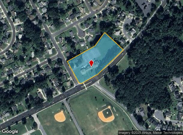 2500 Willoughby Beach Rd, Edgewood, MD Parcel Map