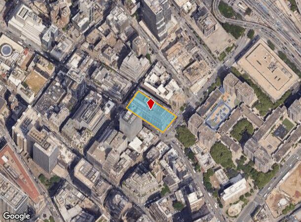81 Fulton St, New York, NY Parcel Map
