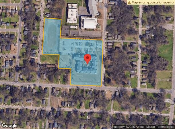  1633 Pennsylvania St, Memphis, TN Parcel Map