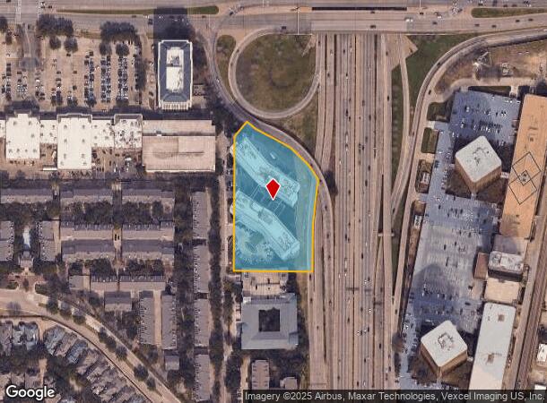  8301 N Central Expy, Dallas, TX Parcel Map