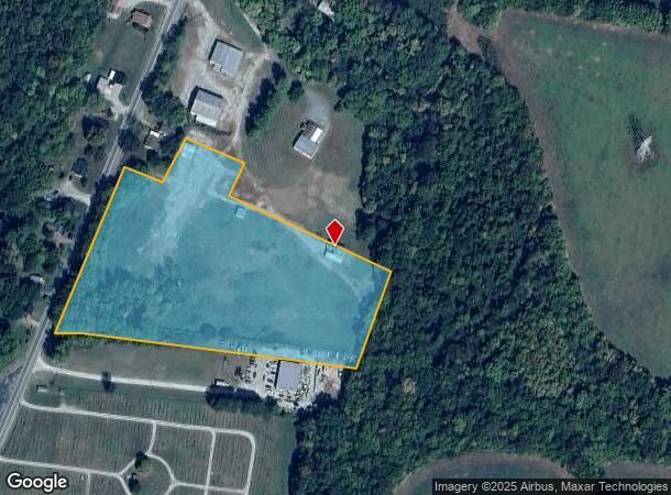 1081 S Main St, Spring Hill, TN Parcel Map