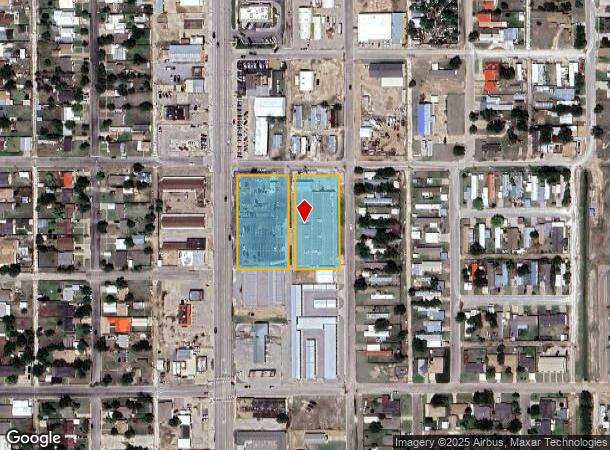 1301 S Main St, Perryton, TX Parcel Map