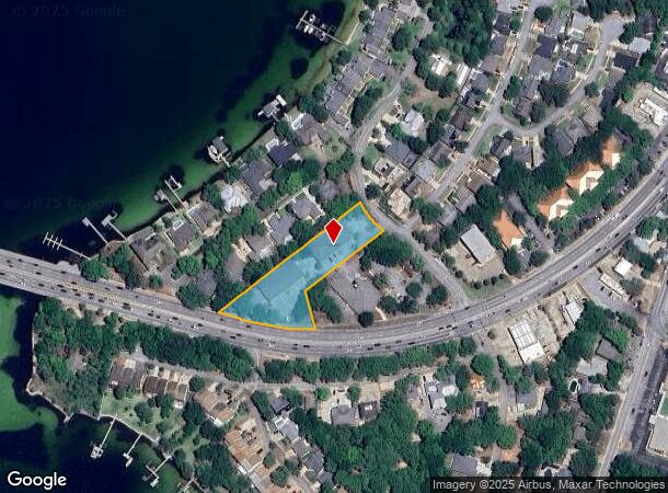 1002 N Eglin Pky, Shalimar, FL Parcel Map