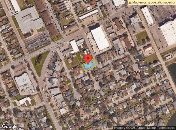  6702 Oleander Ave, Galveston, TX Parcel Map