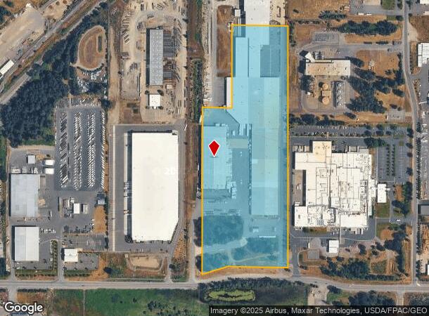 4615 192Nd St E, Tacoma, WA Parcel Map
