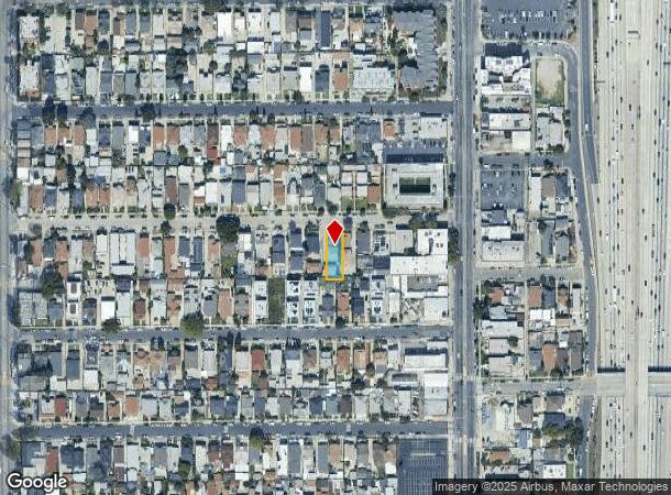  550 W 41St Dr, Los Angeles, CA Parcel Map