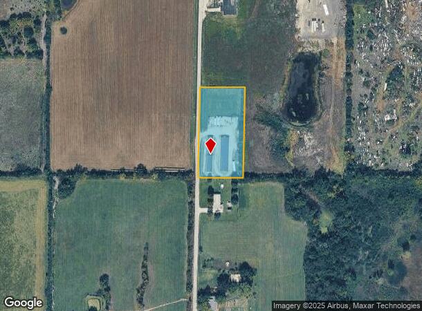 609 N Bennett Rd, Ottawa, KS Parcel Map