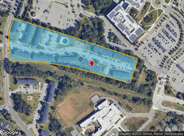 Security Blvd, Baltimore, MD Parcel Map