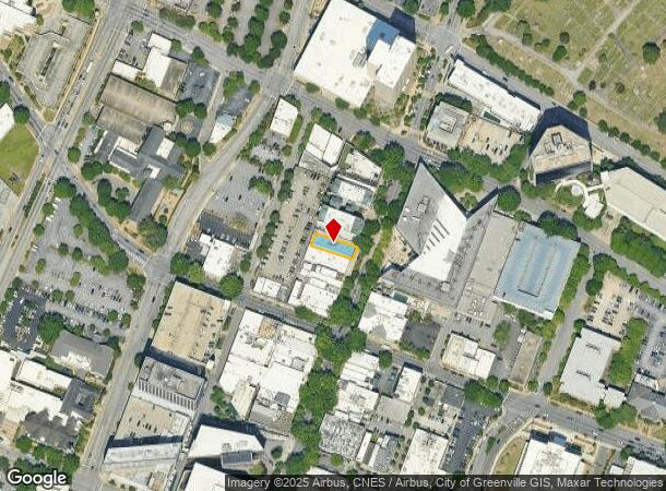 221 N Main St, Greenville, SC Parcel Map
