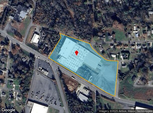  720 Main St W, Valdese, NC Parcel Map