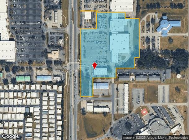 7242 Gall Blvd, Zephyrhills, FL Parcel Map