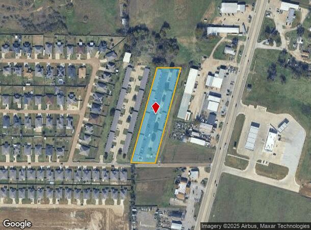  1432 S Dink St, Mabank, TX Parcel Map